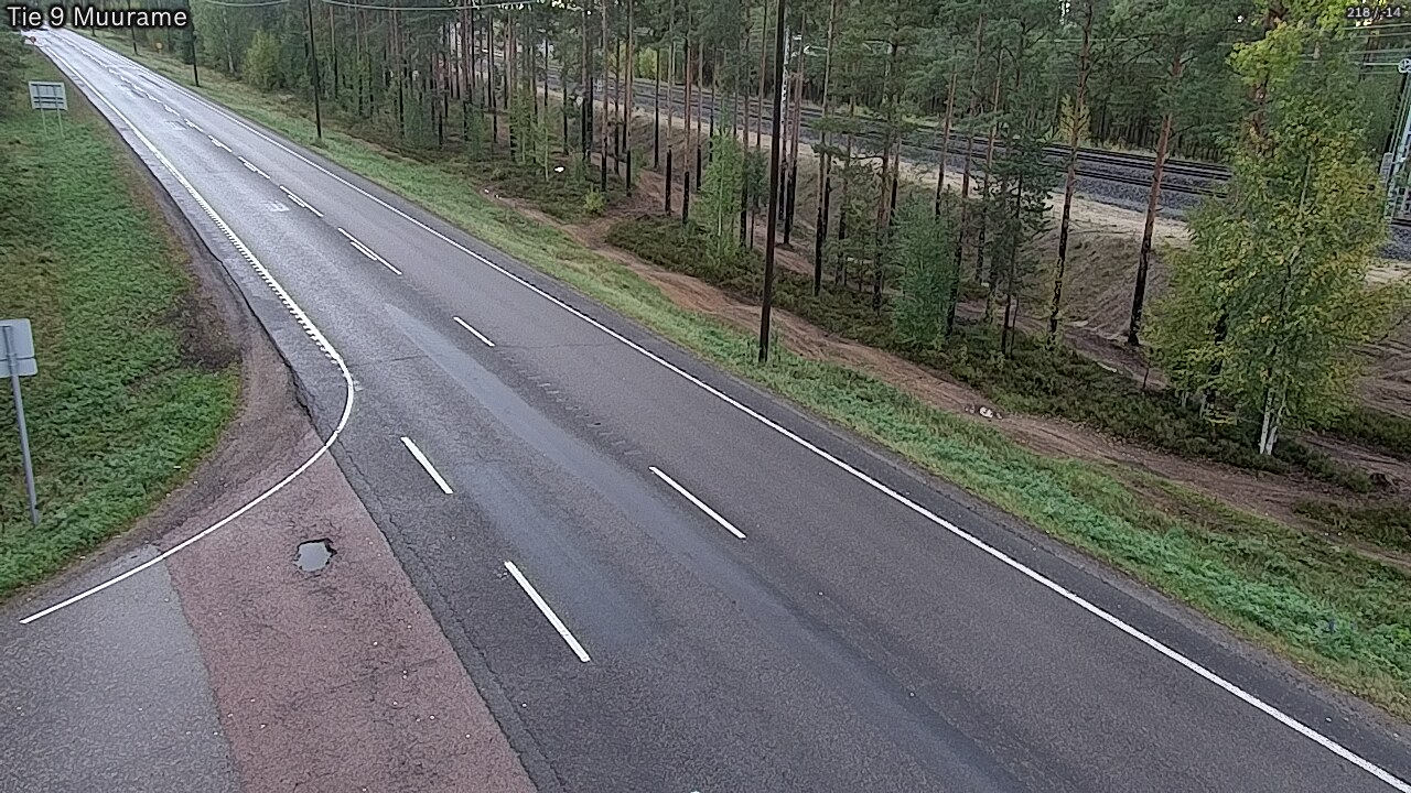 Weather Camera Image Road 9 Muurame, Muurame, Keski-Suomi