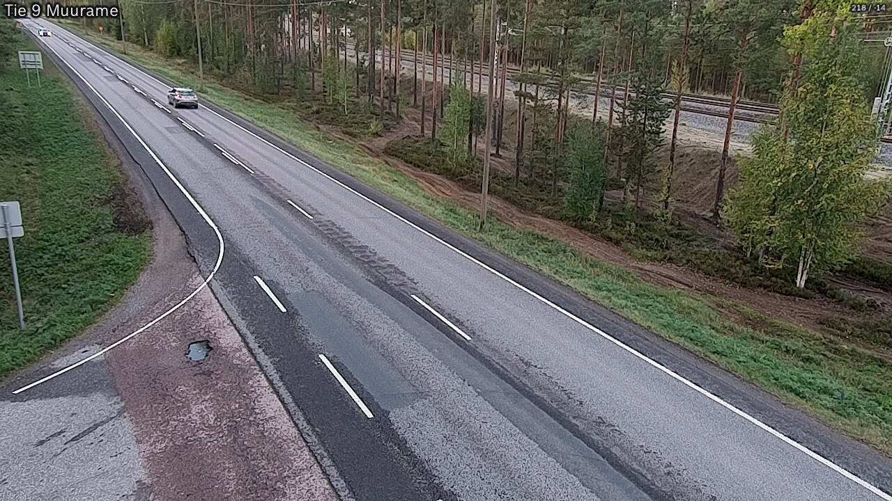 Weather Camera Image Road 9 Muurame, Muurame, Keski-Suomi
