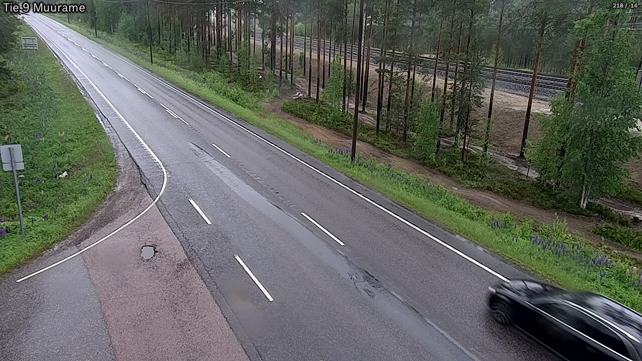 Weather Camera Image Väg 9 Muurame, Muurame, Keski-Suomi