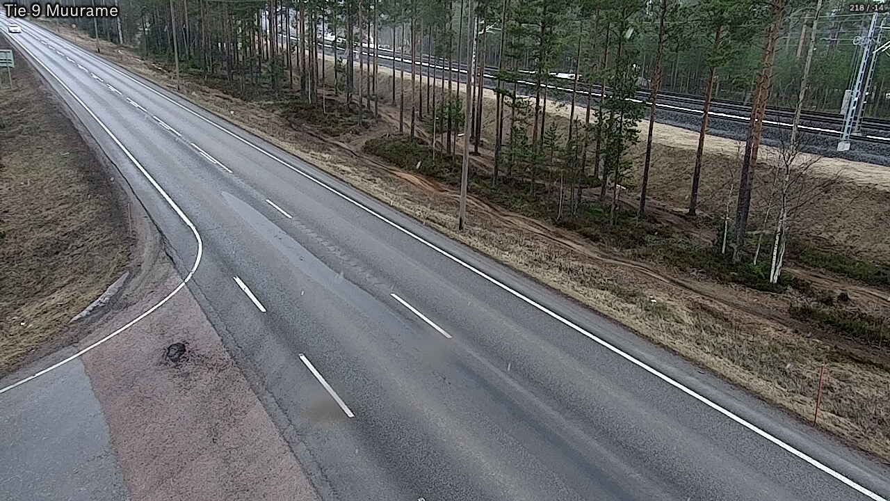 Weather Camera Image Road 9 Muurame, Muurame, Keski-Suomi