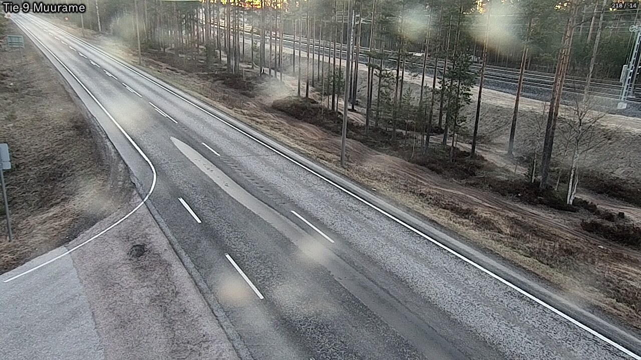 Weather Camera Image Väg 9 Muurame, Muurame, Keski-Suomi