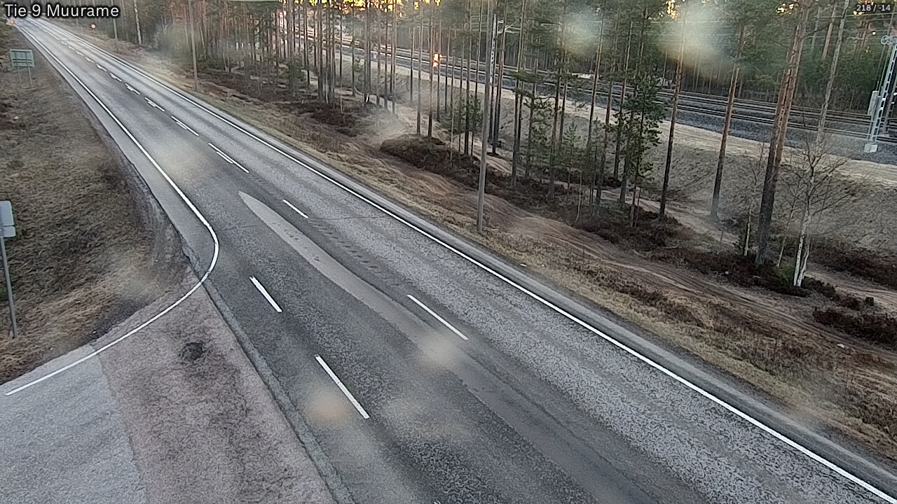 Weather Camera Image Väg 9 Muurame, Muurame, Keski-Suomi