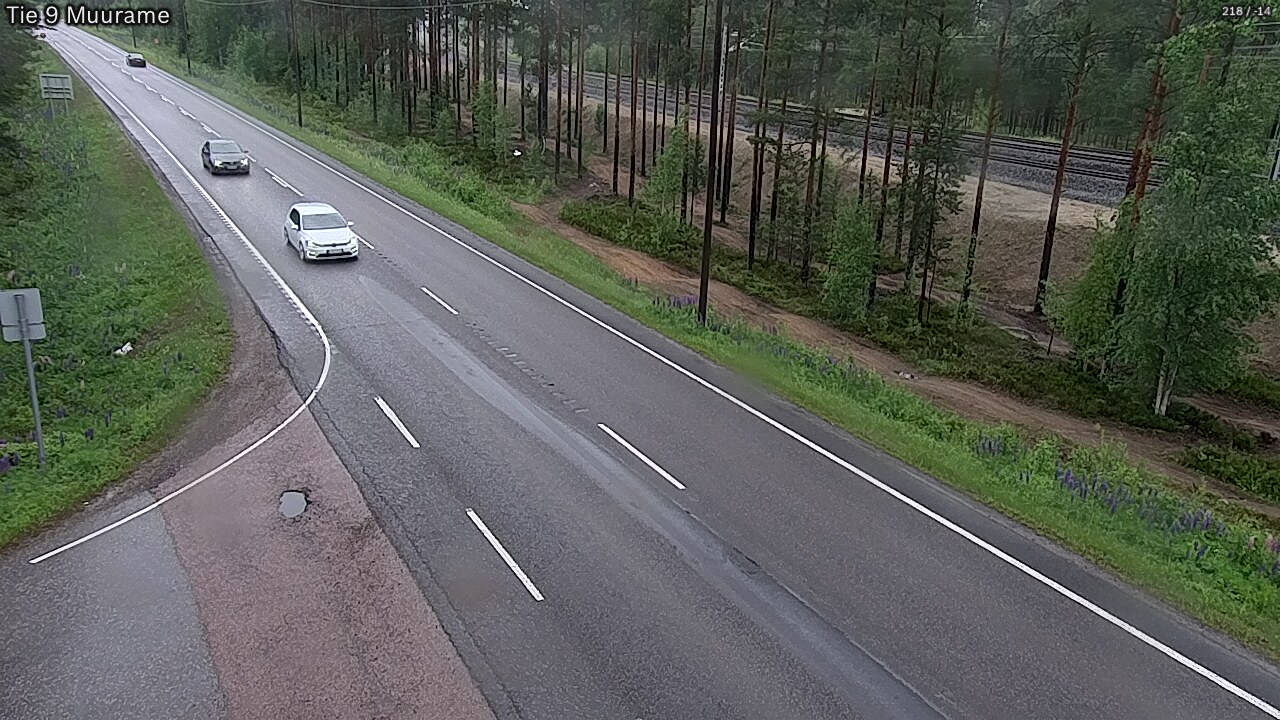 Weather Camera Image Väg 9 Muurame, Muurame, Keski-Suomi
