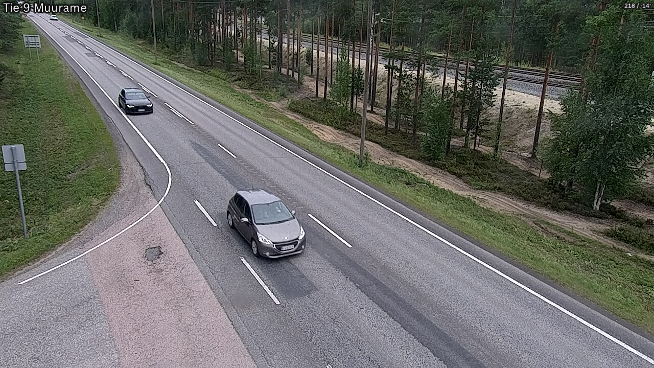 Weather Camera Image Road 9 Muurame, Muurame, Keski-Suomi
