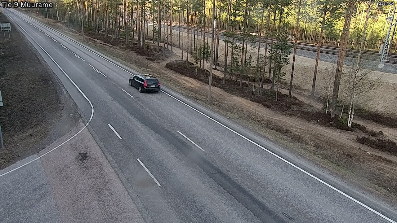 Weather Camera Image Väg 9 Muurame, Muurame, Keski-Suomi
