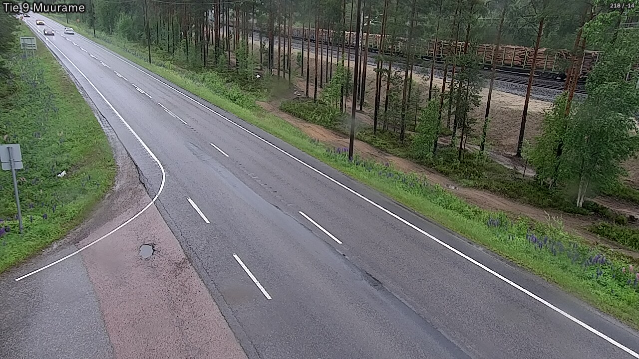 Weather Camera Image Väg 9 Muurame, Muurame, Keski-Suomi