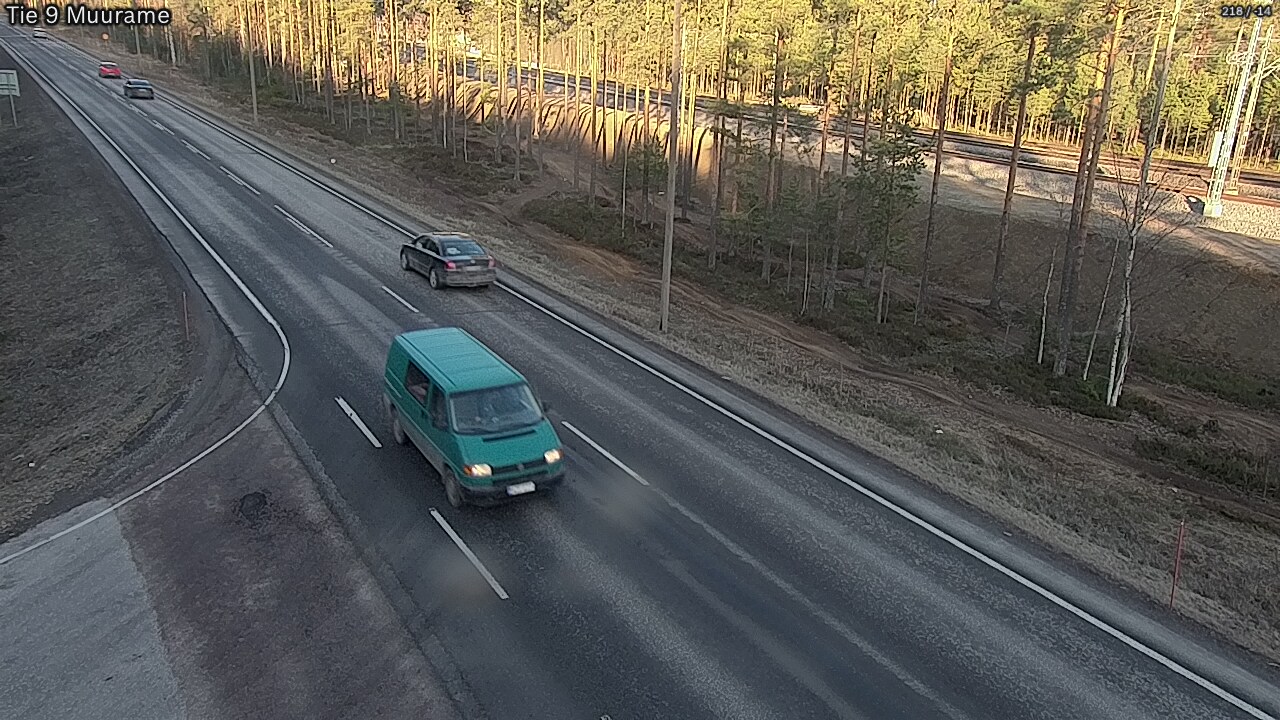 Weather Camera Image Väg 9 Muurame, Muurame, Keski-Suomi