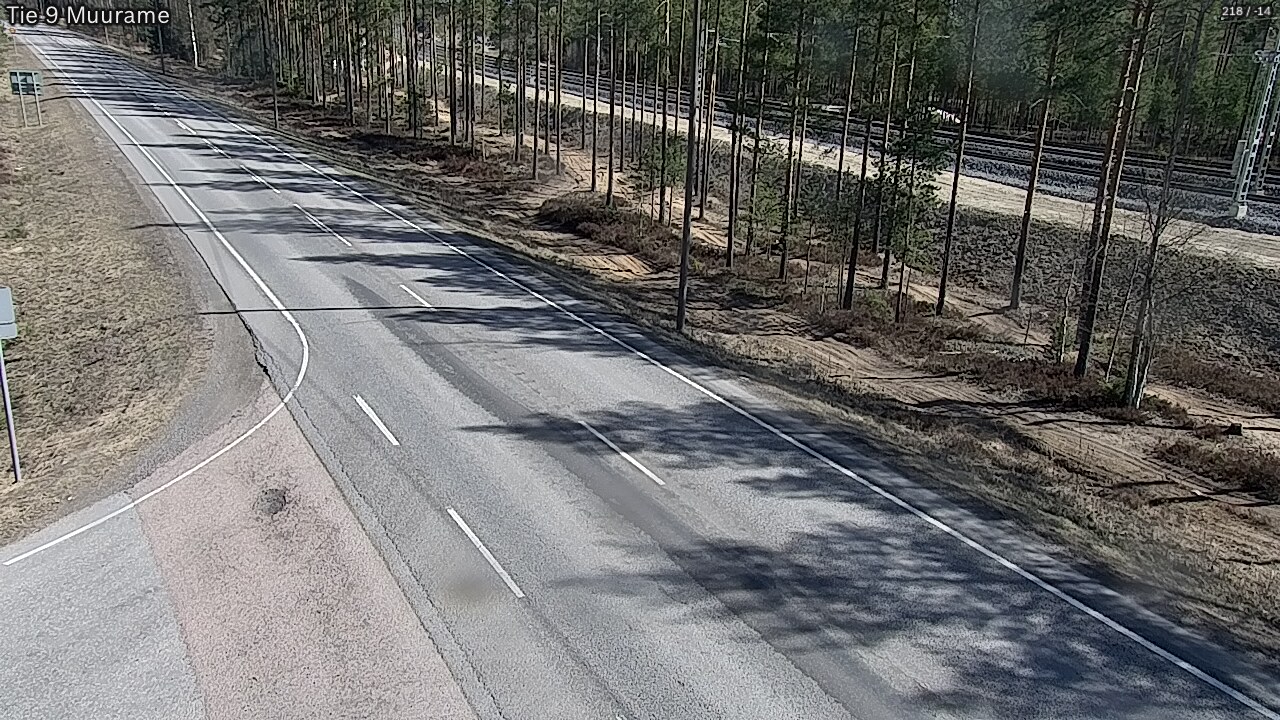 Weather Camera Image Väg 9 Muurame, Muurame, Keski-Suomi