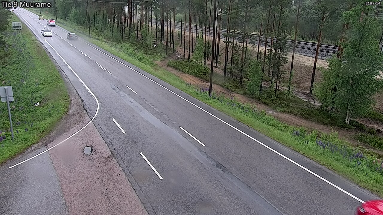 Weather Camera Image Väg 9 Muurame, Muurame, Keski-Suomi