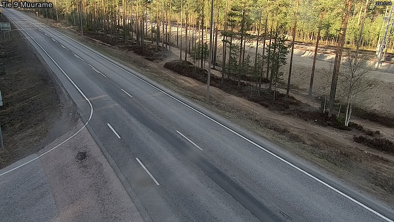 Weather Camera Image Väg 9 Muurame, Muurame, Keski-Suomi