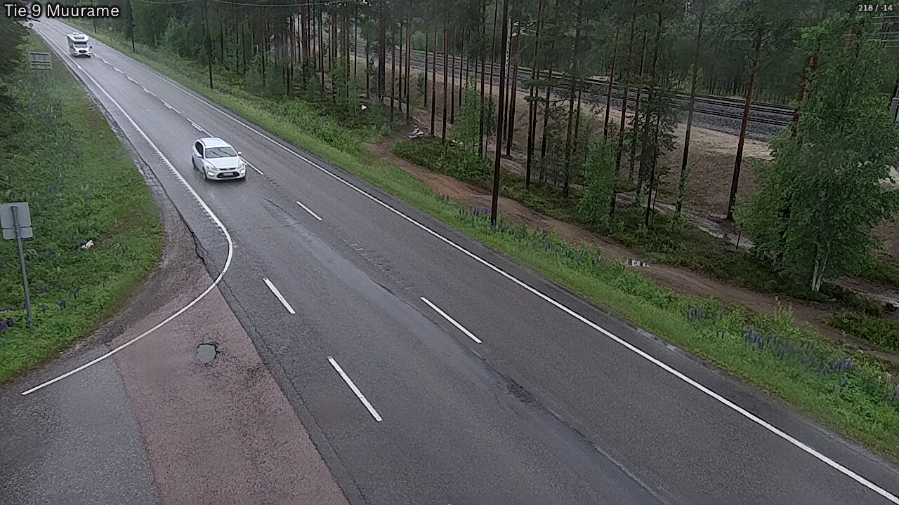 Weather Camera Image Väg 9 Muurame, Muurame, Keski-Suomi