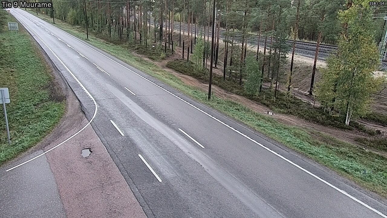 Weather Camera Image Road 9 Muurame, Muurame, Keski-Suomi