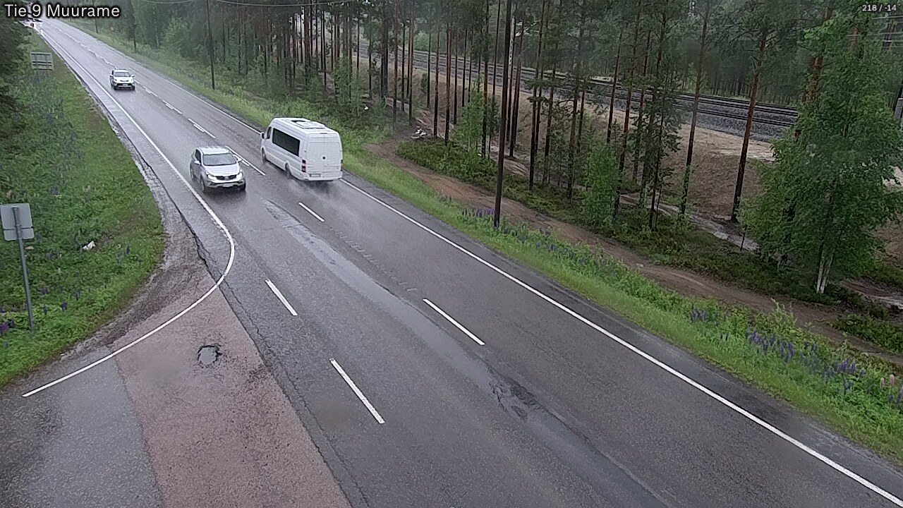 Weather Camera Image Väg 9 Muurame, Muurame, Keski-Suomi