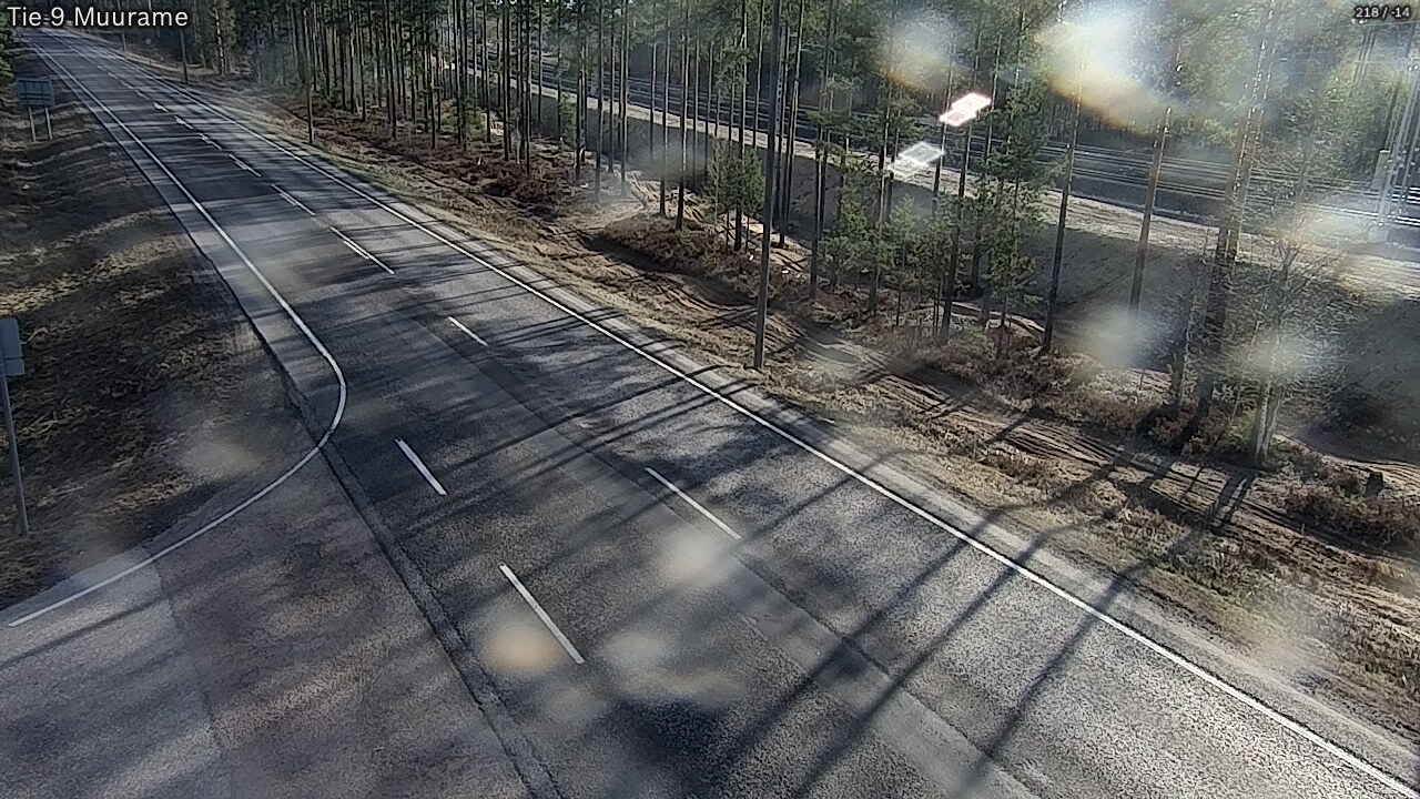 Weather Camera Image Väg 9 Muurame, Muurame, Keski-Suomi
