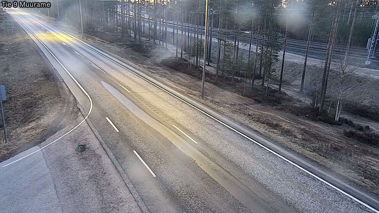 Weather Camera Image Väg 9 Muurame, Muurame, Keski-Suomi