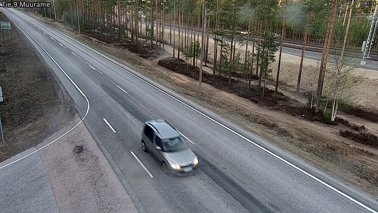 Weather Camera Image Väg 9 Muurame, Muurame, Keski-Suomi