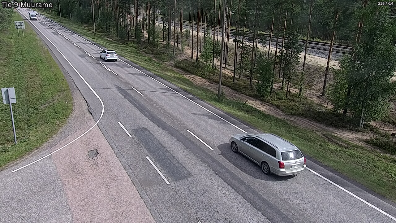 Weather Camera Image Road 9 Muurame, Muurame, Keski-Suomi