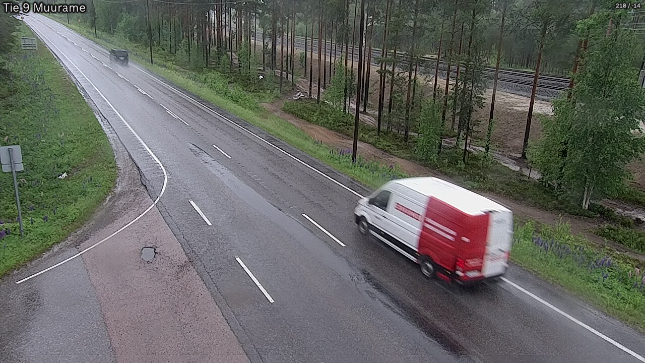Weather Camera Image Väg 9 Muurame, Muurame, Keski-Suomi