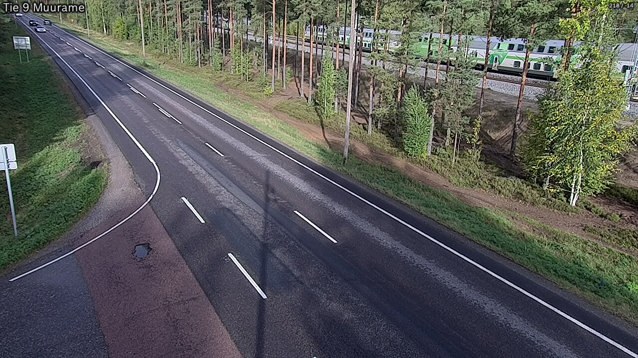 Weather Camera Image Road 9 Muurame, Muurame, Keski-Suomi