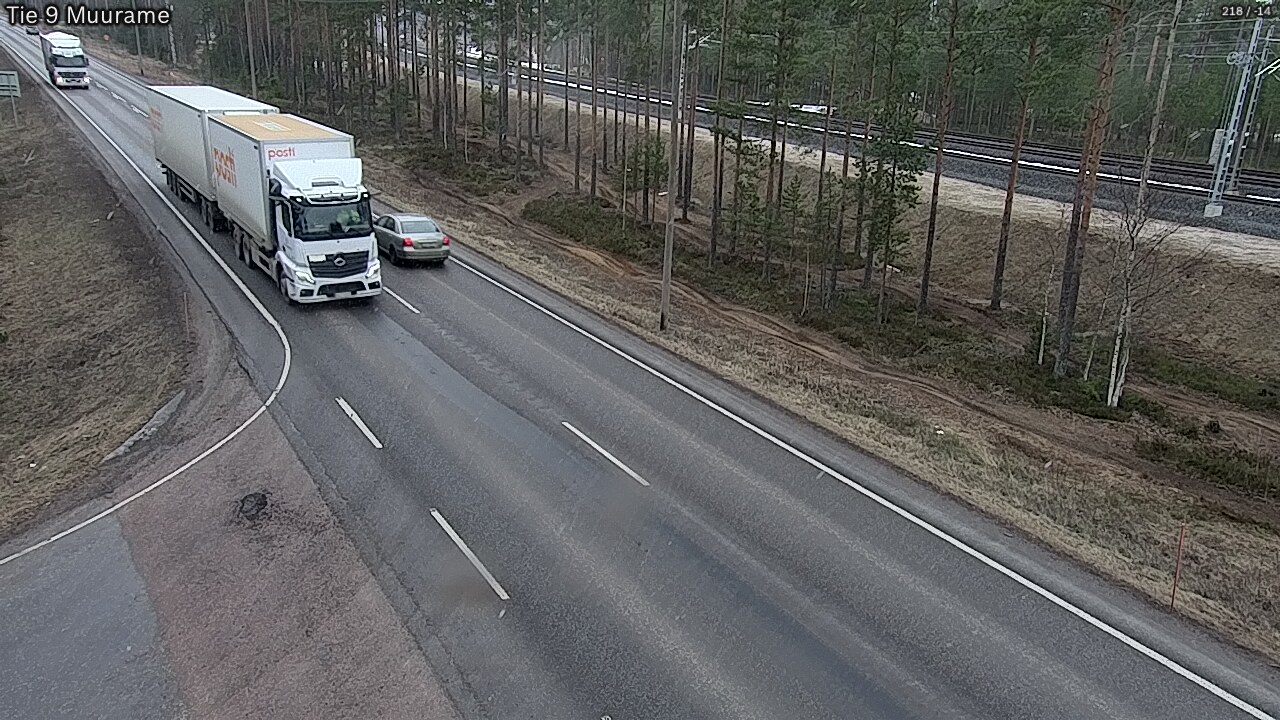 Weather Camera Image Road 9 Muurame, Muurame, Keski-Suomi