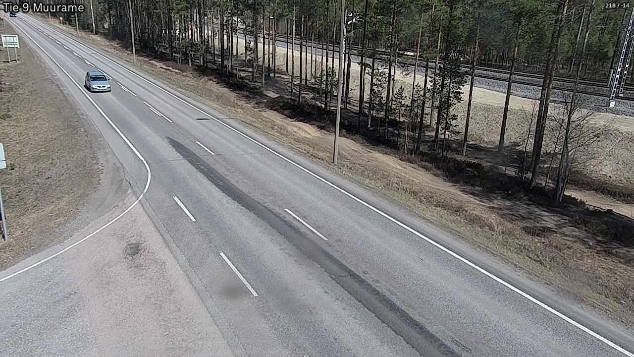Weather Camera Image Väg 9 Muurame, Muurame, Keski-Suomi