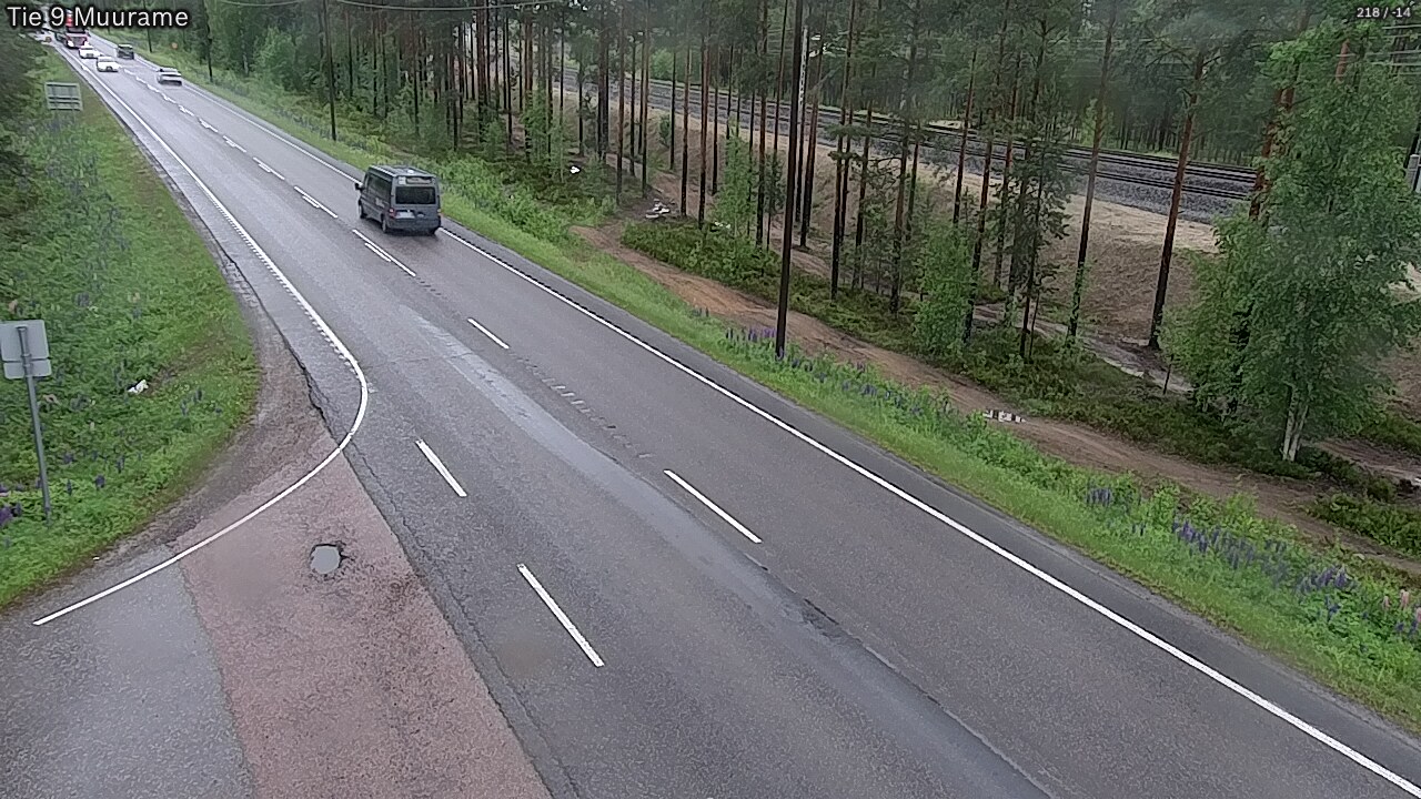 Weather Camera Image Väg 9 Muurame, Muurame, Keski-Suomi