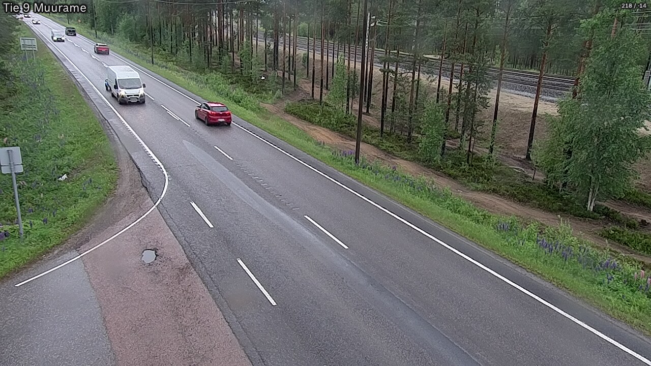 Weather Camera Image Road 9 Muurame, Muurame, Keski-Suomi