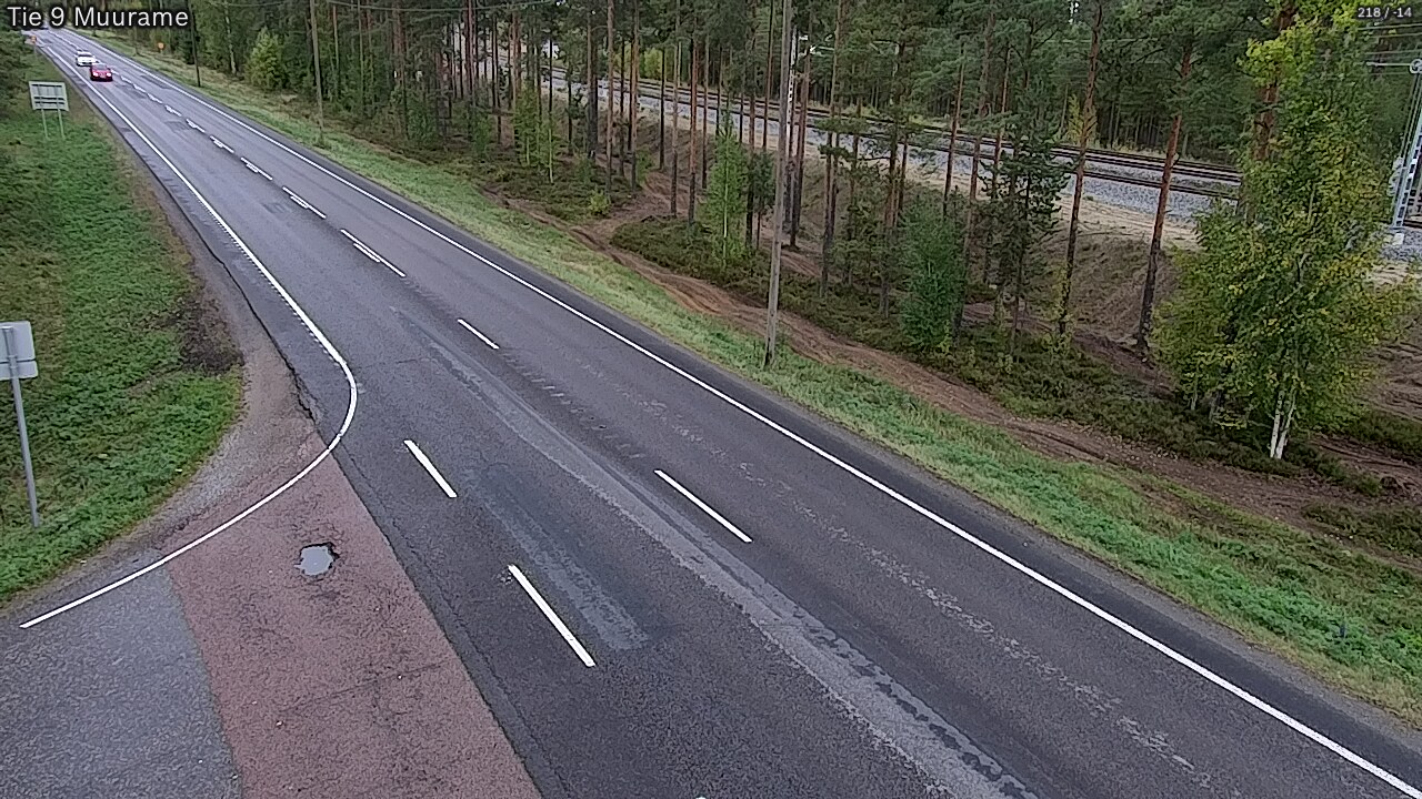 Weather Camera Image Road 9 Muurame, Muurame, Keski-Suomi