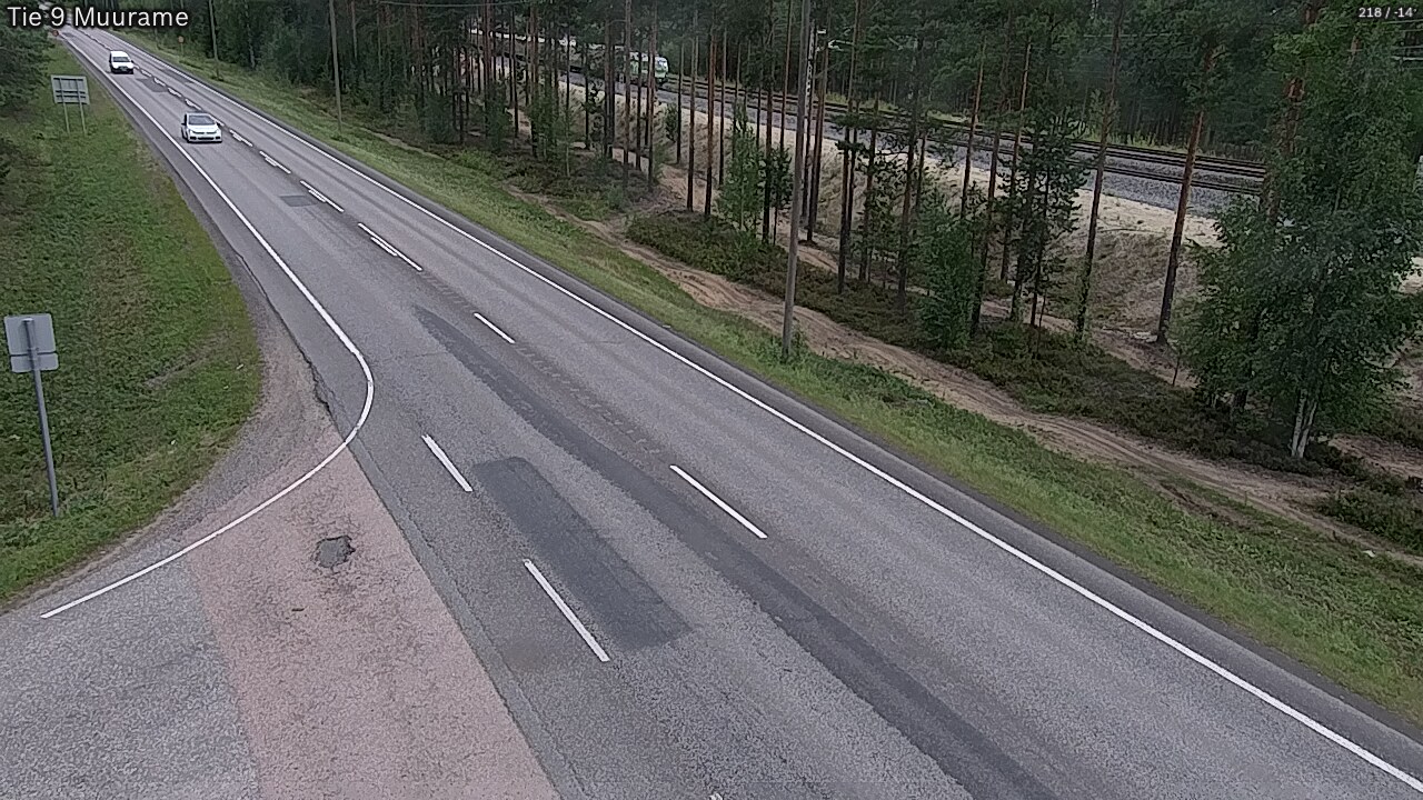 Weather Camera Image Road 9 Muurame, Muurame, Keski-Suomi