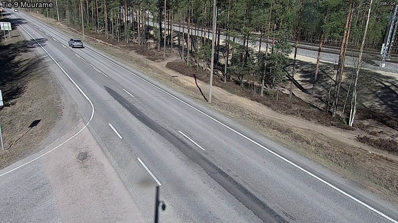 Weather Camera Image Väg 9 Muurame, Muurame, Keski-Suomi