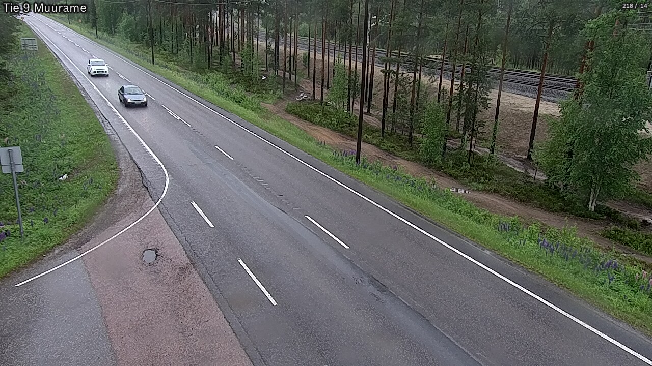 Weather Camera Image Väg 9 Muurame, Muurame, Keski-Suomi