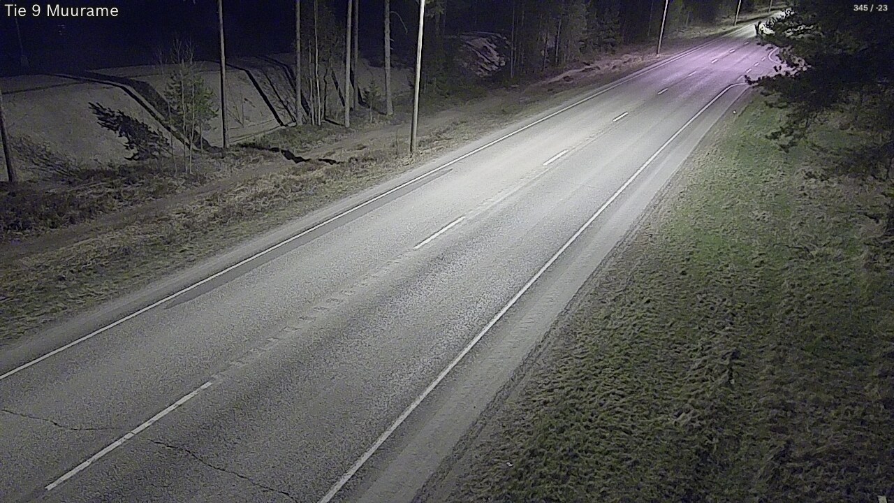 Weather Camera Image Väg 9 Muurame, Muurame, Keski-Suomi