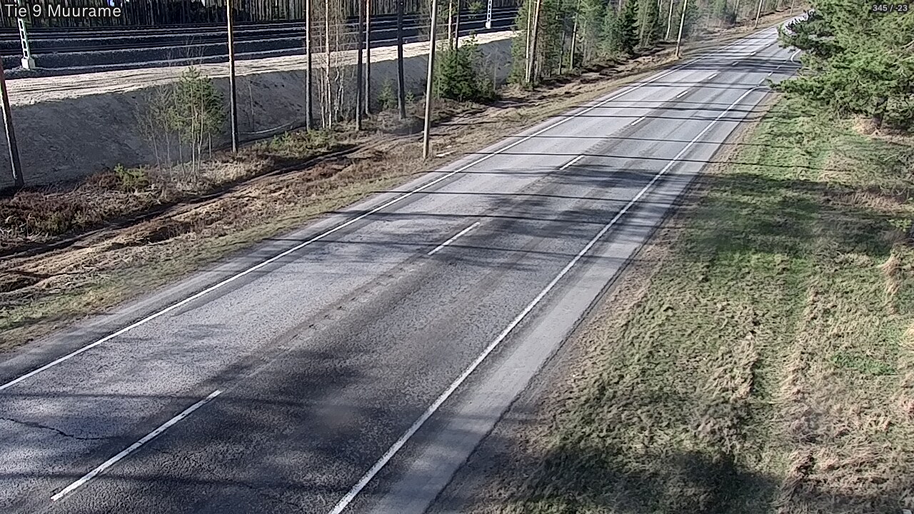 Weather Camera Image Väg 9 Muurame, Muurame, Keski-Suomi