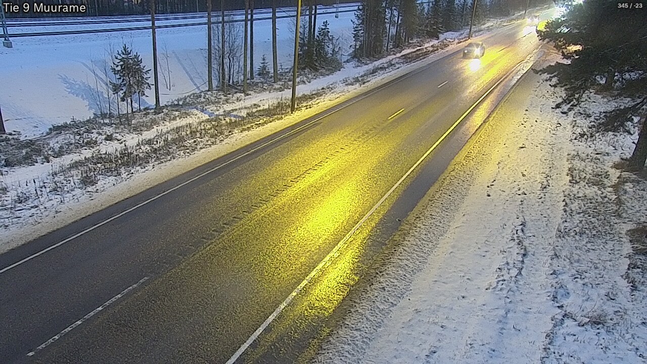 Weather Camera Image Väg 9 Muurame, Muurame, Keski-Suomi