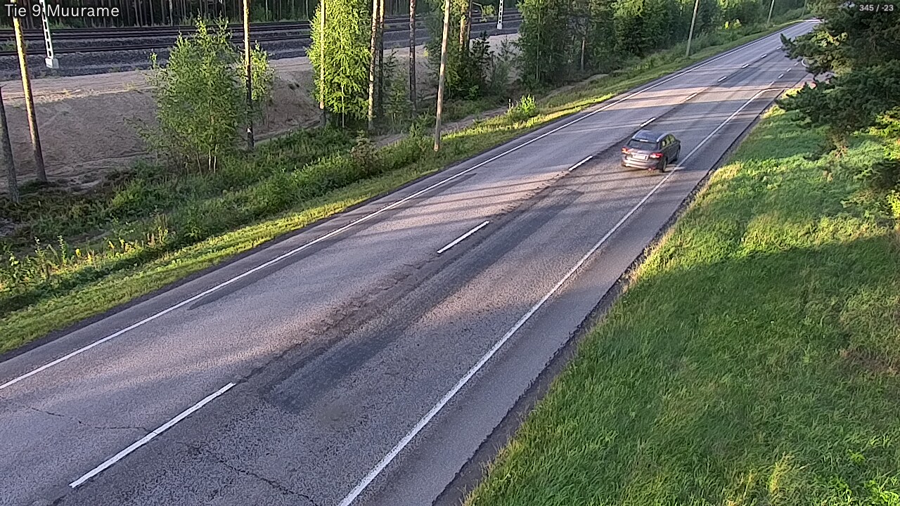 Weather Camera Image Väg 9 Muurame, Muurame, Keski-Suomi