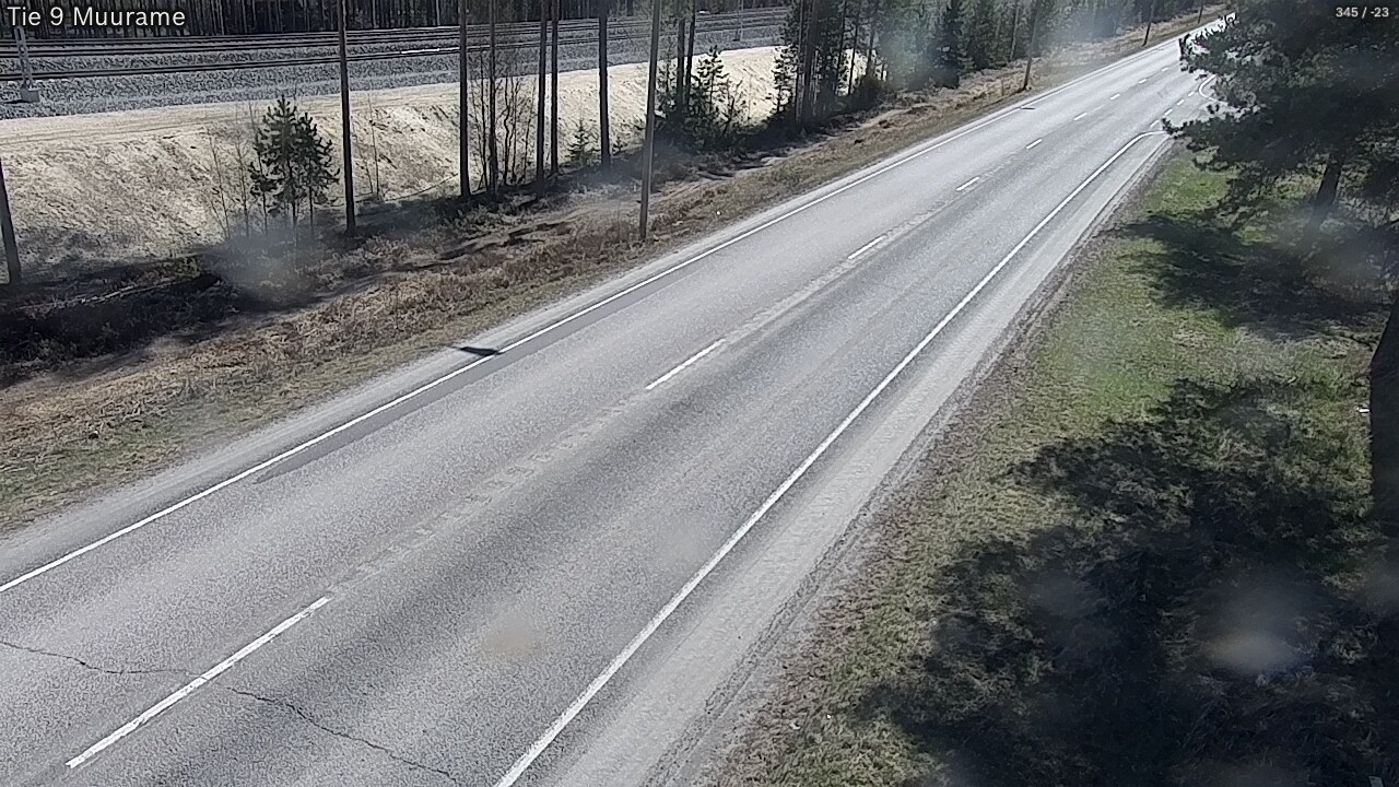 Weather Camera Image Väg 9 Muurame, Muurame, Keski-Suomi