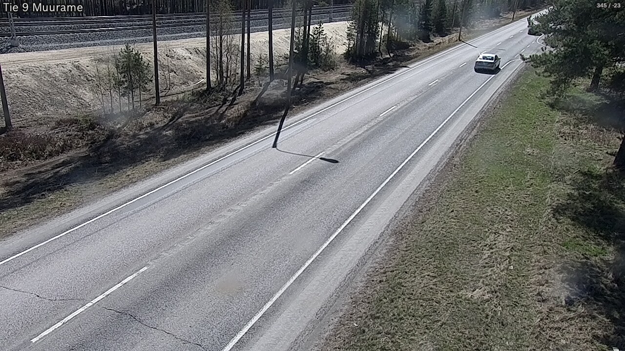 Weather Camera Image Väg 9 Muurame, Muurame, Keski-Suomi