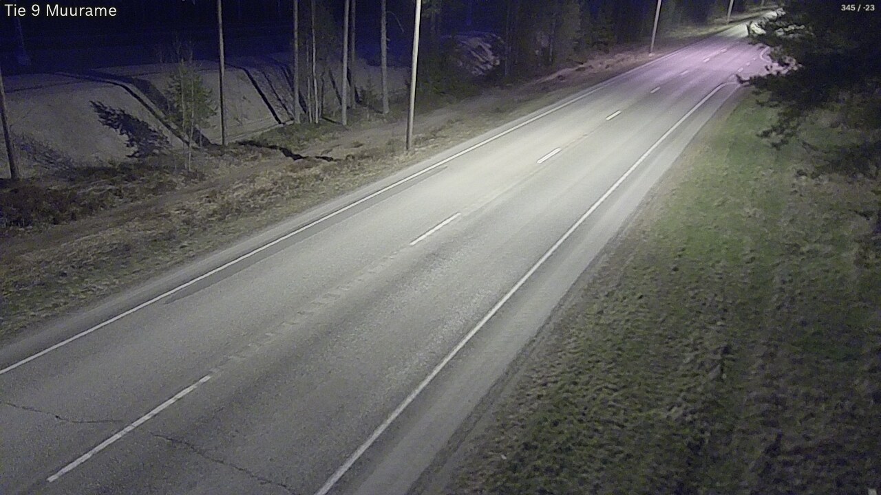 Weather Camera Image Road 9 Muurame, Muurame, Keski-Suomi