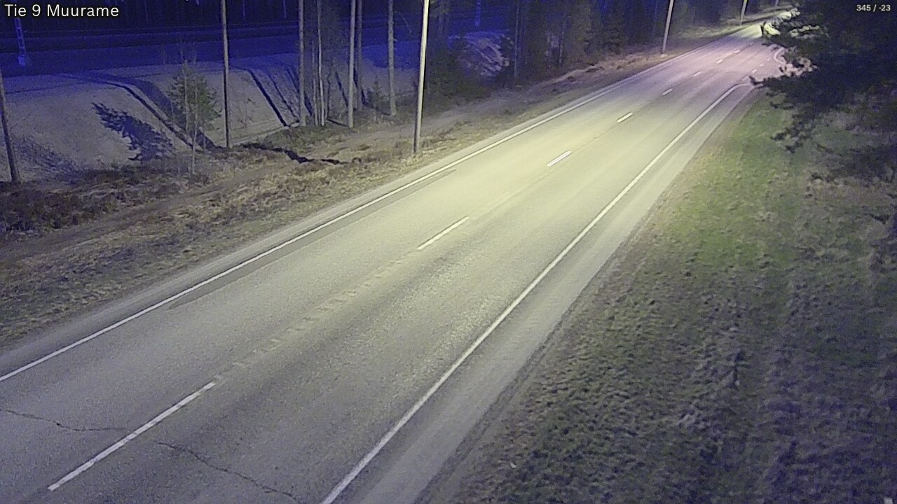 Weather Camera Image Road 9 Muurame, Muurame, Keski-Suomi
