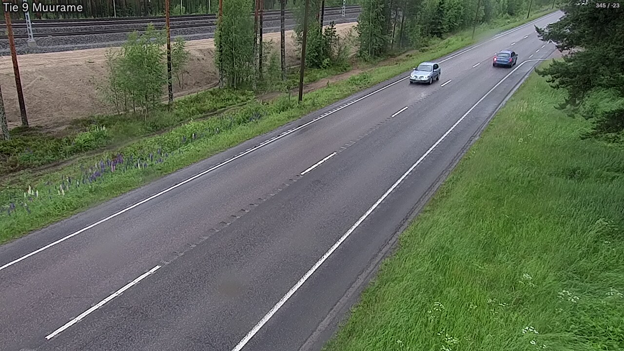Weather Camera Image Väg 9 Muurame, Muurame, Keski-Suomi