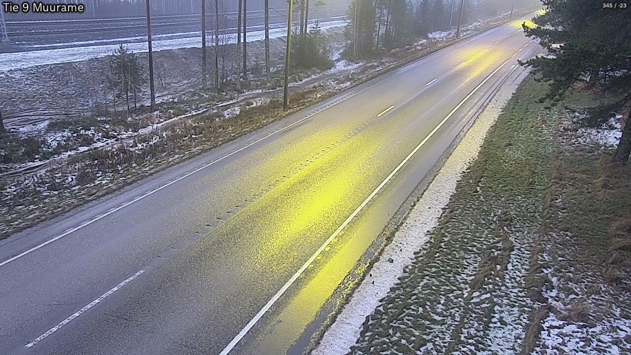 Weather Camera Image Väg 9 Muurame, Muurame, Keski-Suomi