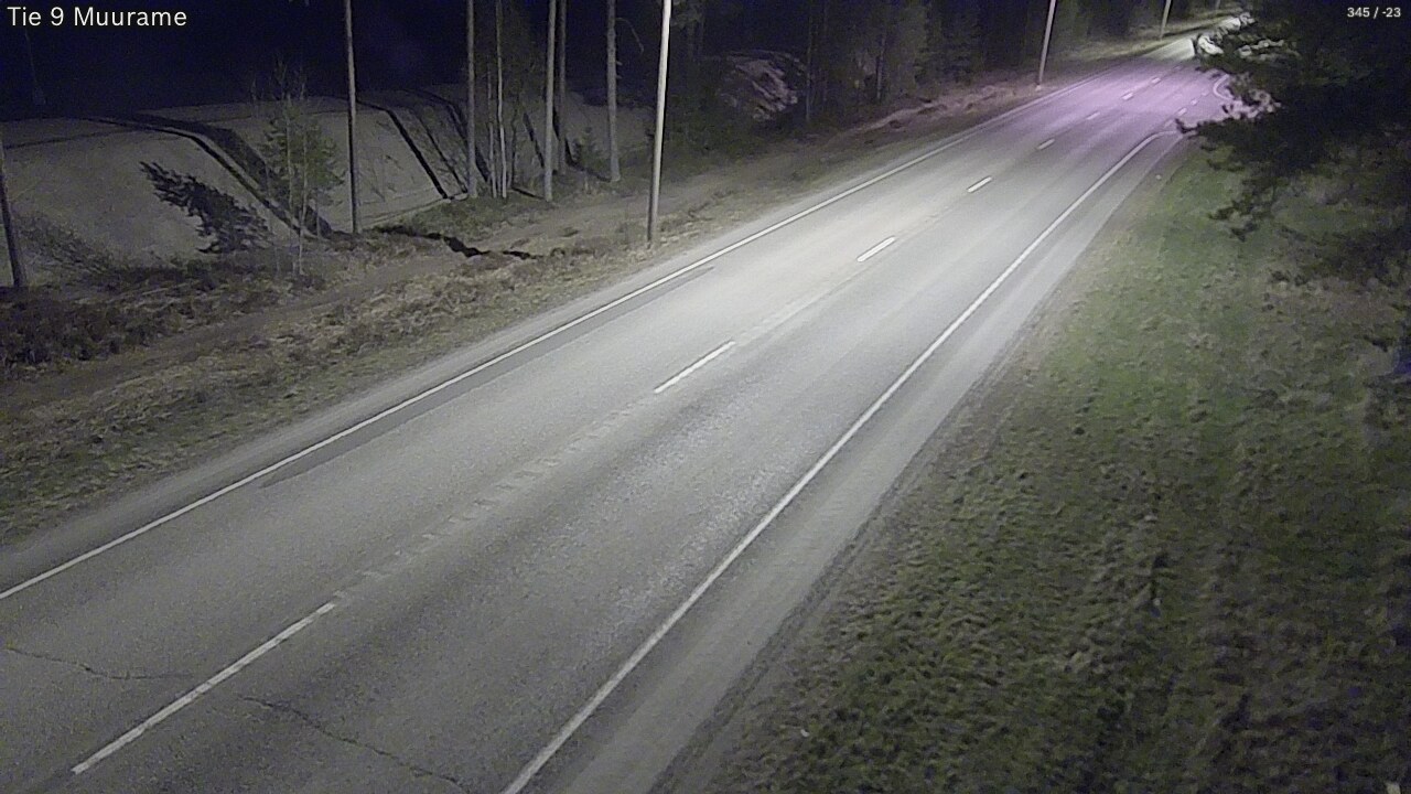 Weather Camera Image Väg 9 Muurame, Muurame, Keski-Suomi