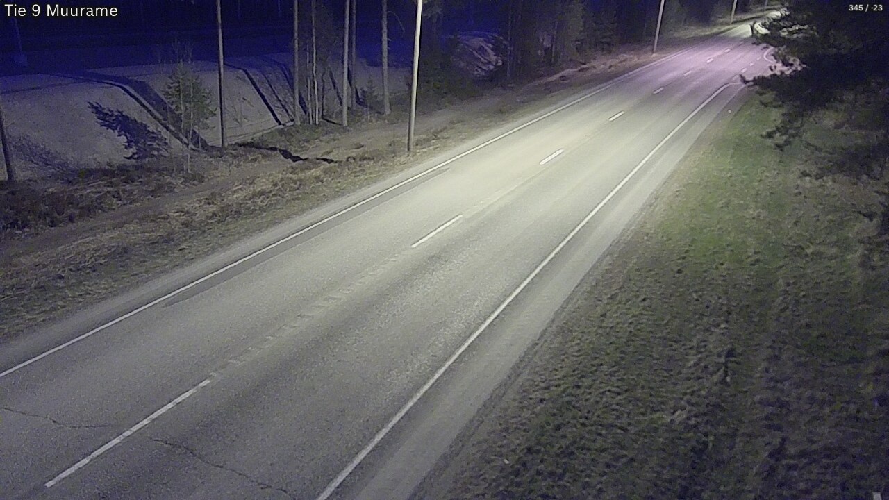Weather Camera Image Väg 9 Muurame, Muurame, Keski-Suomi