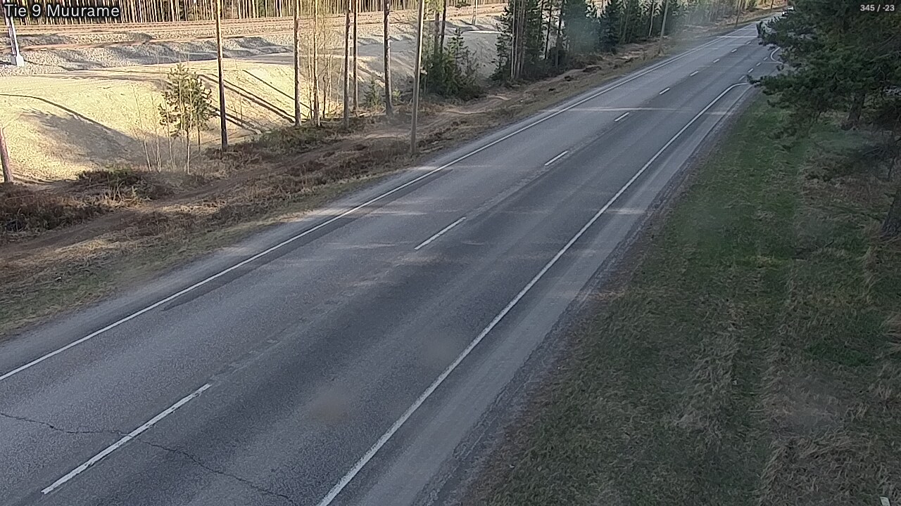 Weather Camera Image Väg 9 Muurame, Muurame, Keski-Suomi