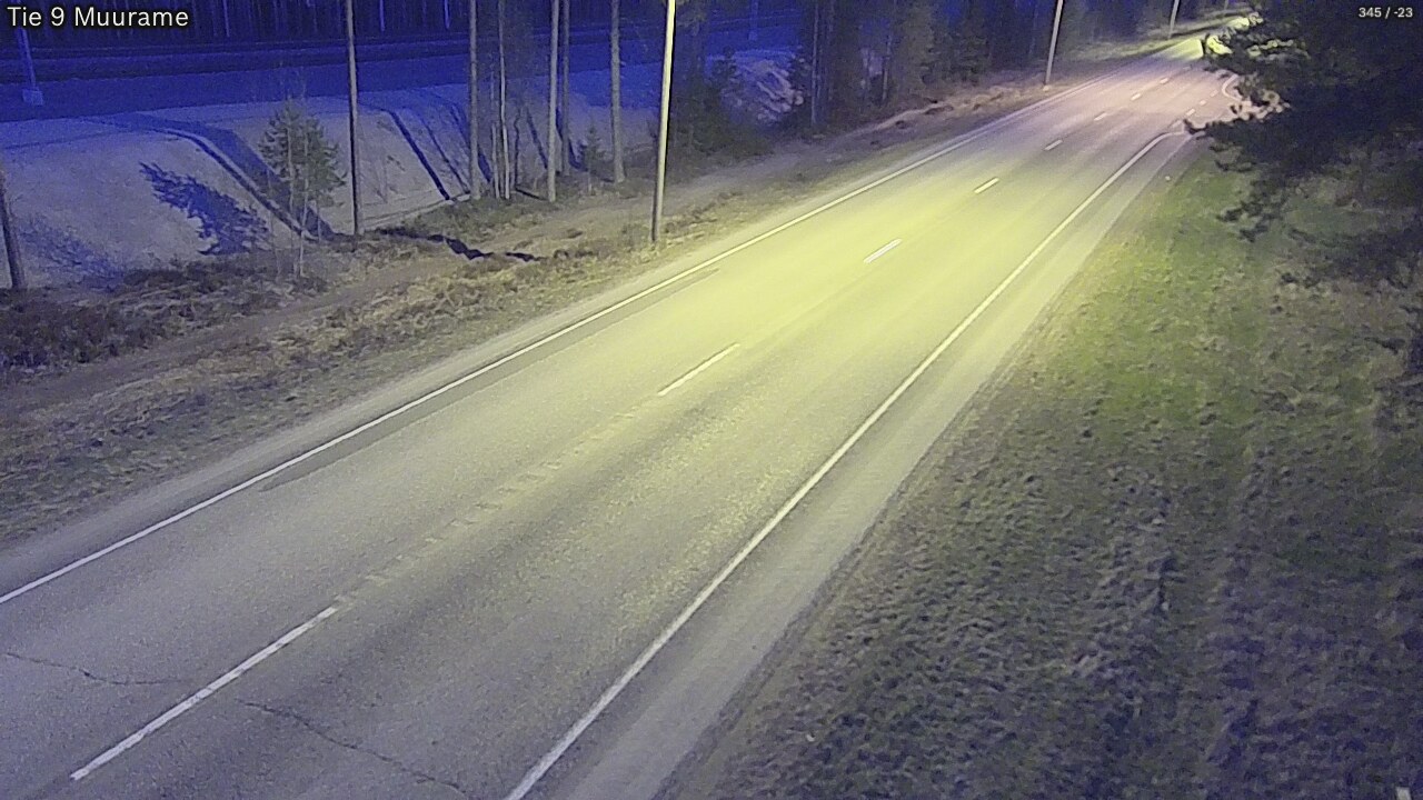 Weather Camera Image Väg 9 Muurame, Muurame, Keski-Suomi