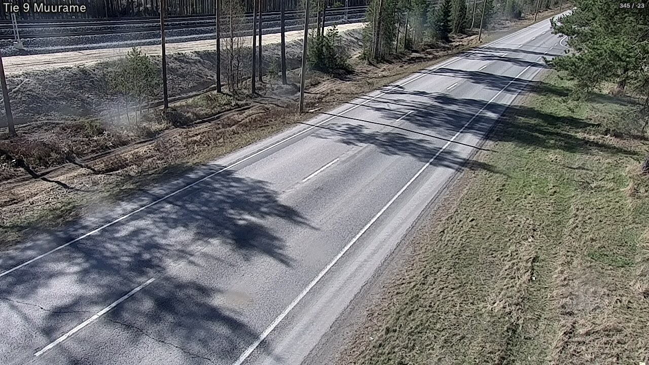Weather Camera Image Väg 9 Muurame, Muurame, Keski-Suomi