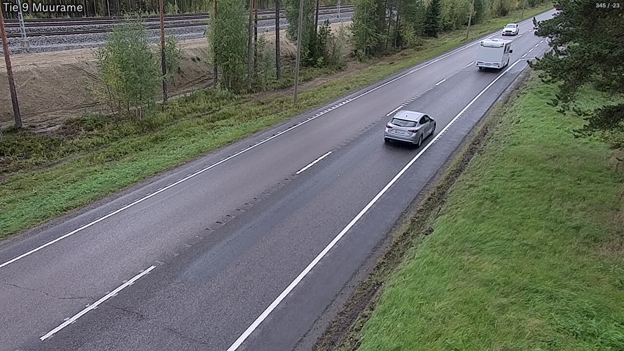 Weather Camera Image Väg 9 Muurame, Muurame, Keski-Suomi