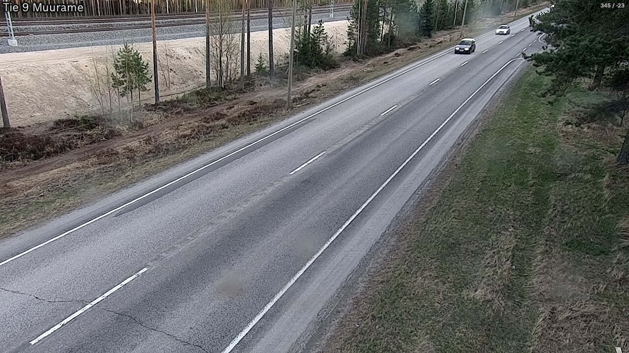 Weather Camera Image Väg 9 Muurame, Muurame, Keski-Suomi