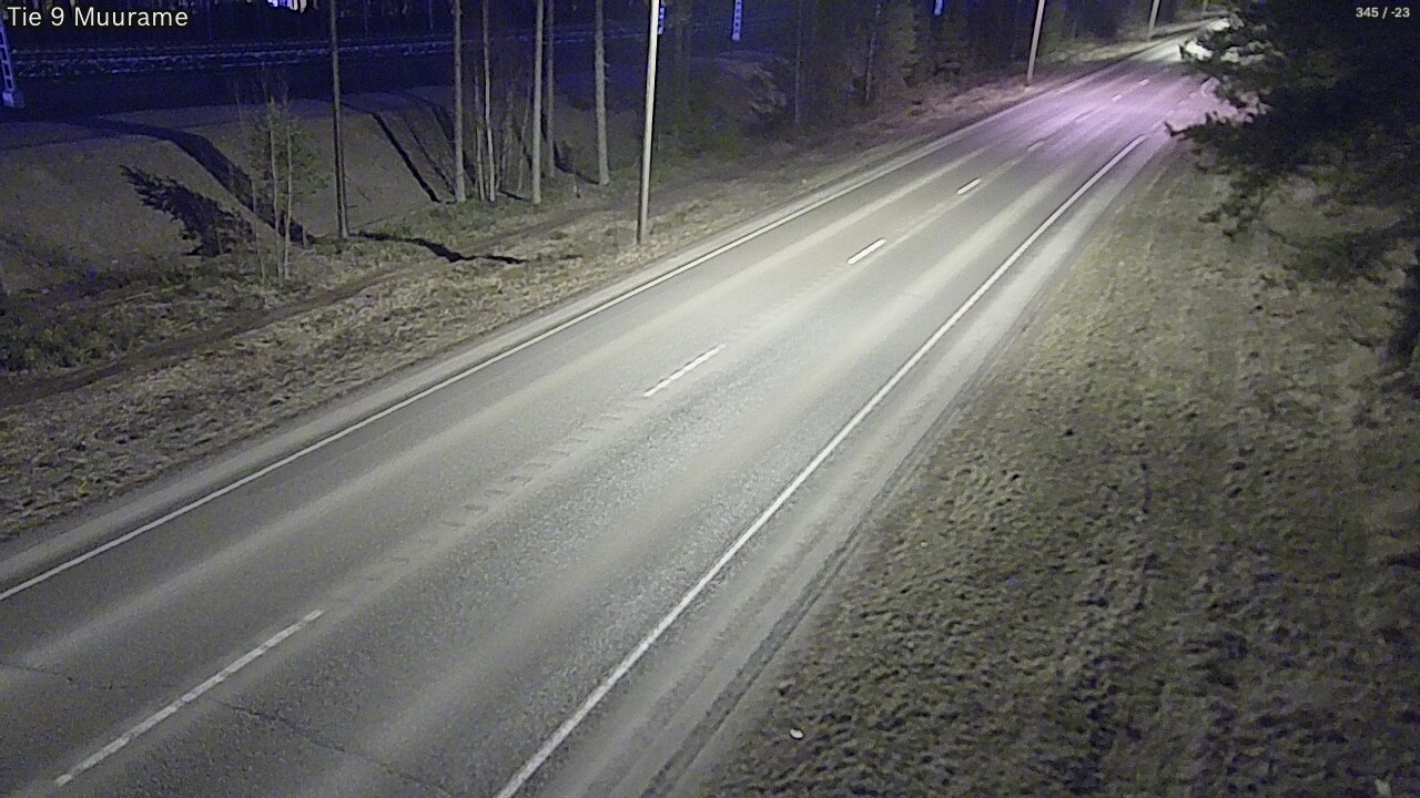 Weather Camera Image Road 9 Muurame, Muurame, Keski-Suomi