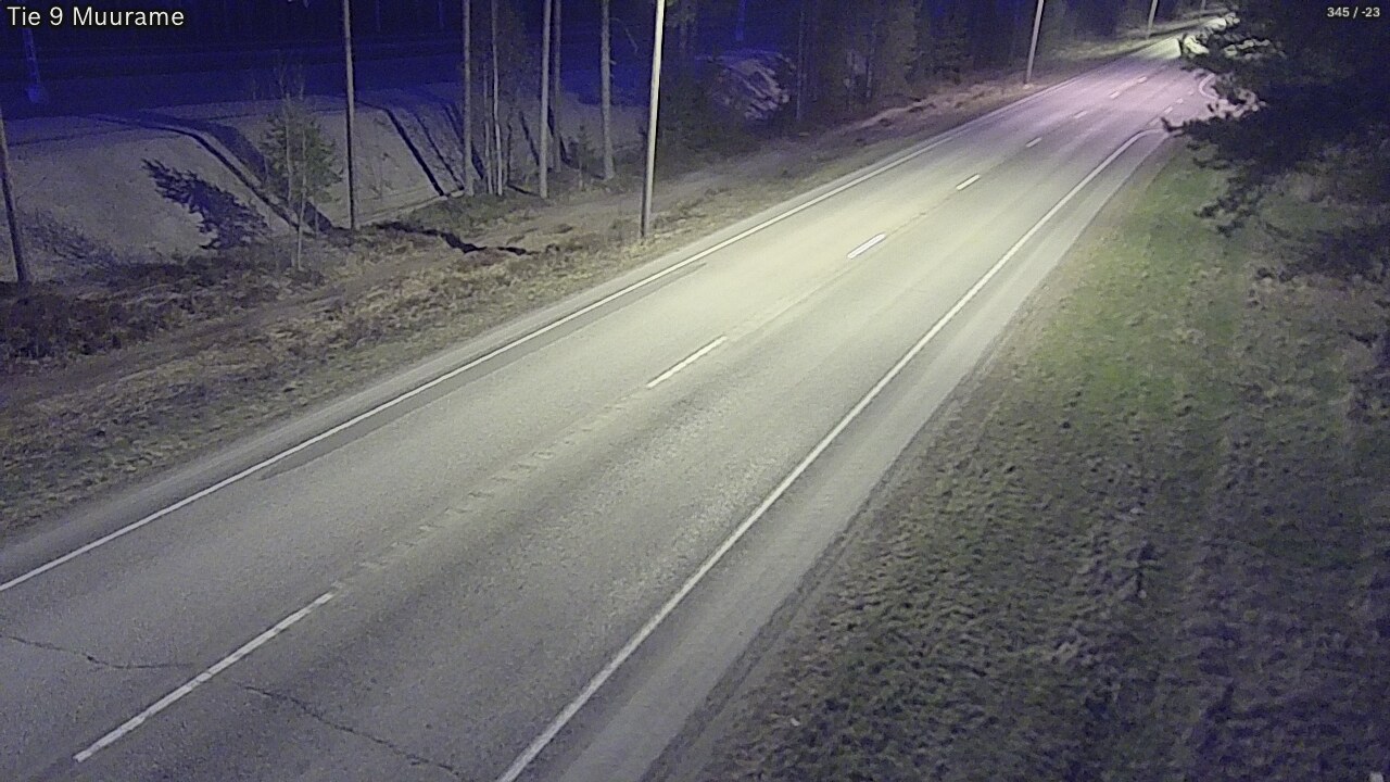 Weather Camera Image Road 9 Muurame, Muurame, Keski-Suomi
